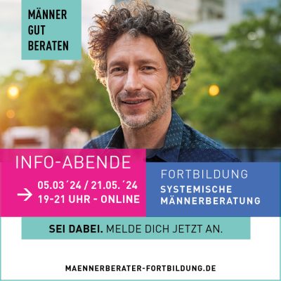Infoabende zur Fortbildung Systemische Männerberatung