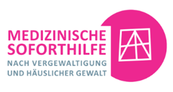 Logo medizinische Soforthilfe nach Vergewaltigung und h&auml;uslicher Gewalt